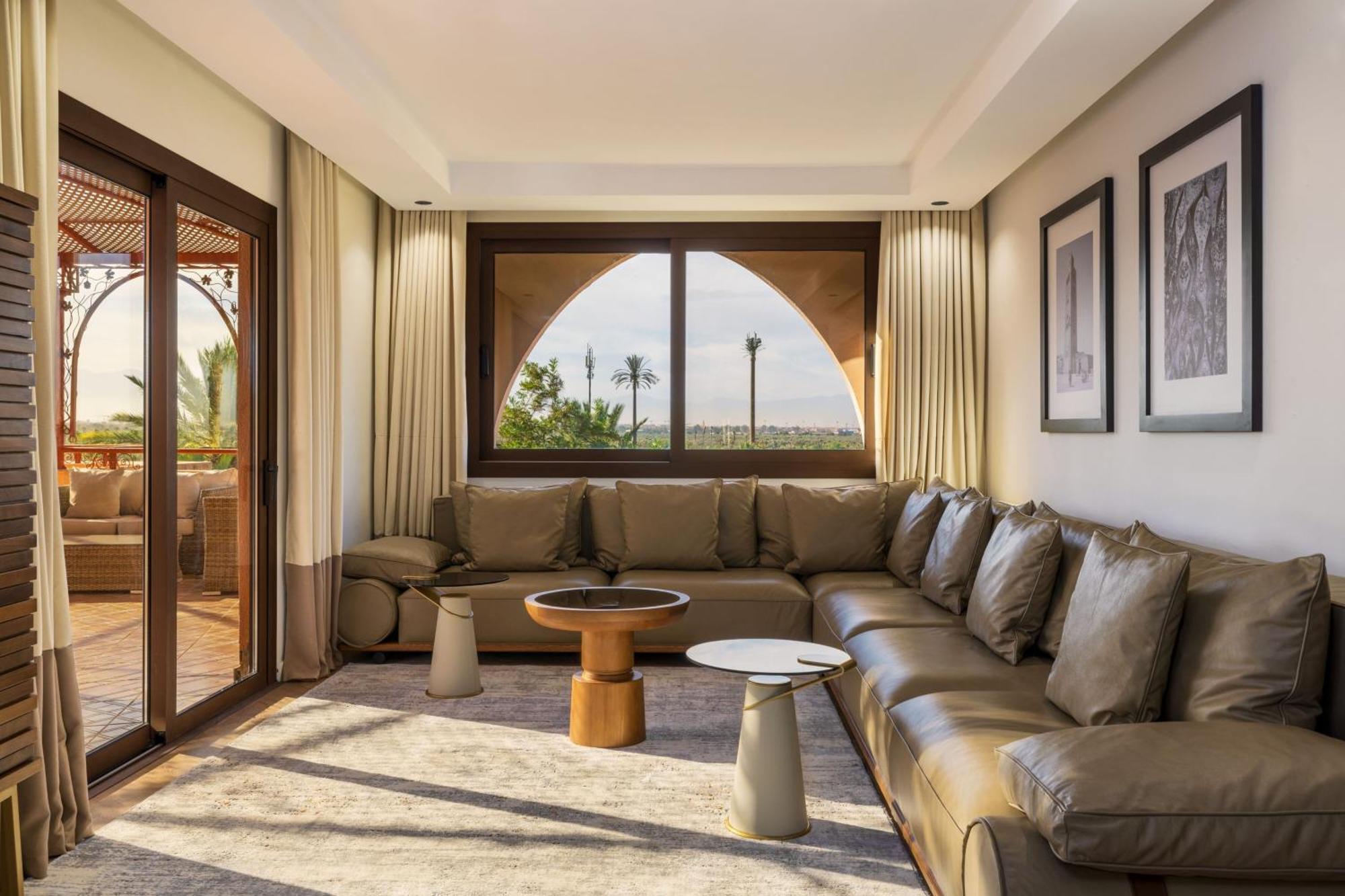 Le Meridien N'Fis Marrakesh Exterior photo A living room at the hotel