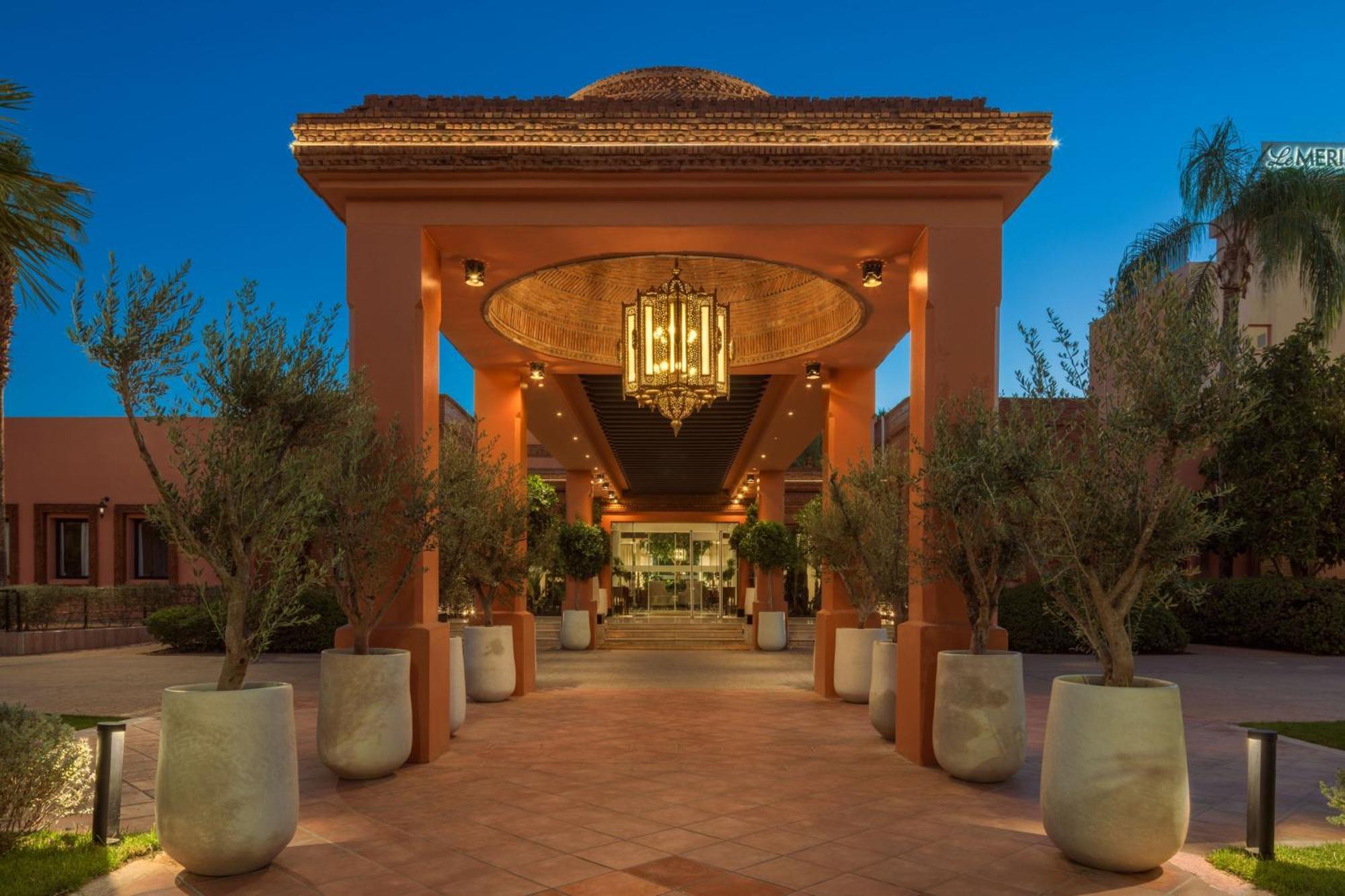 Le Meridien N'Fis Marrakesh Exterior photo The entrance of the hotel