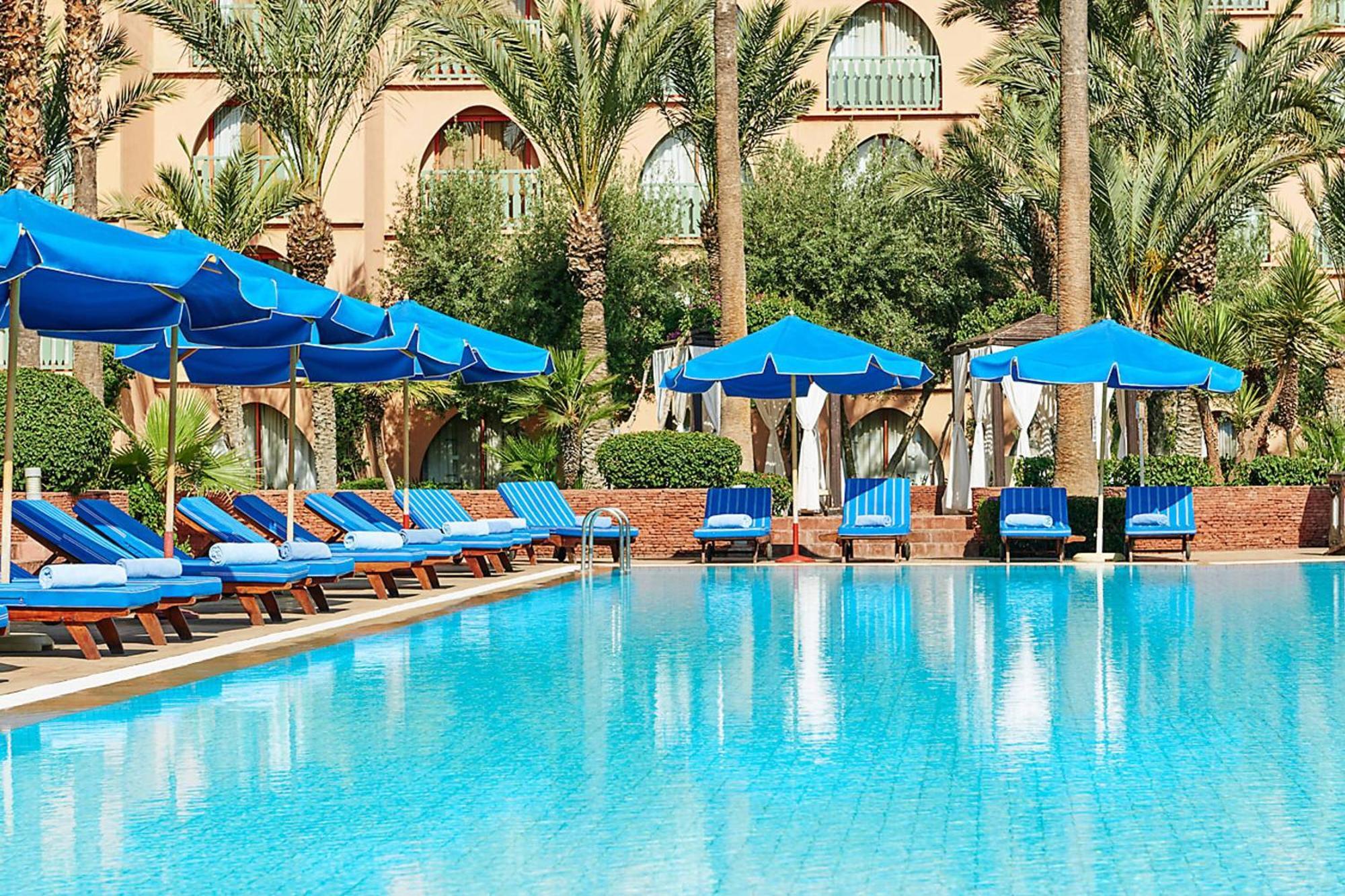 Le Meridien N'Fis Marrakesh Exterior photo The pool at the Royal Mirage Hotel